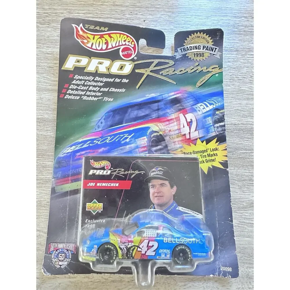 Joe Nemechek #42 Bellsouth 1998 Chevrolet Monte Carlo 1st Edition Hot Wheels H96